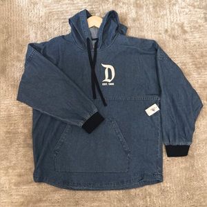 Disney Denim Pullover Hoodie